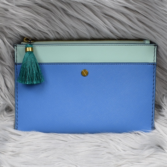 J. Crew Handbags - (J. Crew) Medium Pouch in Italian Leather